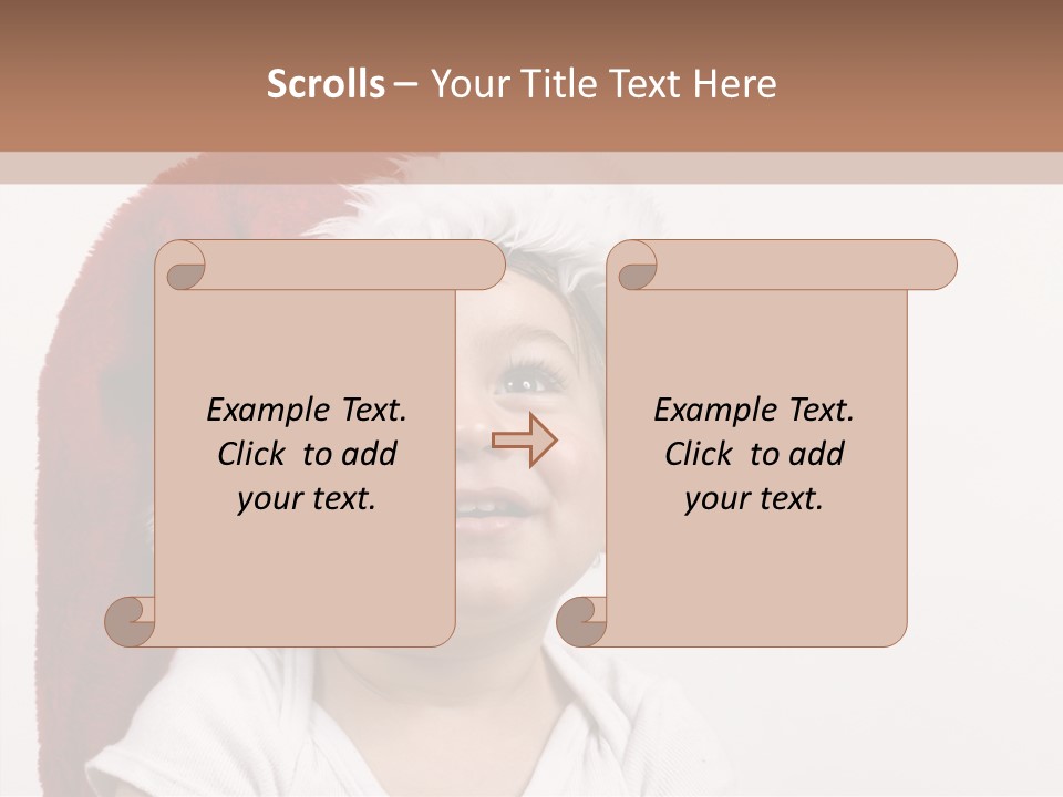People Seasonal Bubbly PowerPoint Template