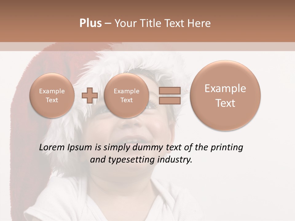 People Seasonal Bubbly PowerPoint Template