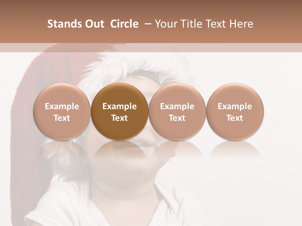 People Seasonal Bubbly PowerPoint Template