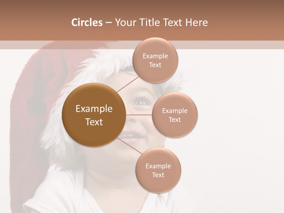 People Seasonal Bubbly PowerPoint Template