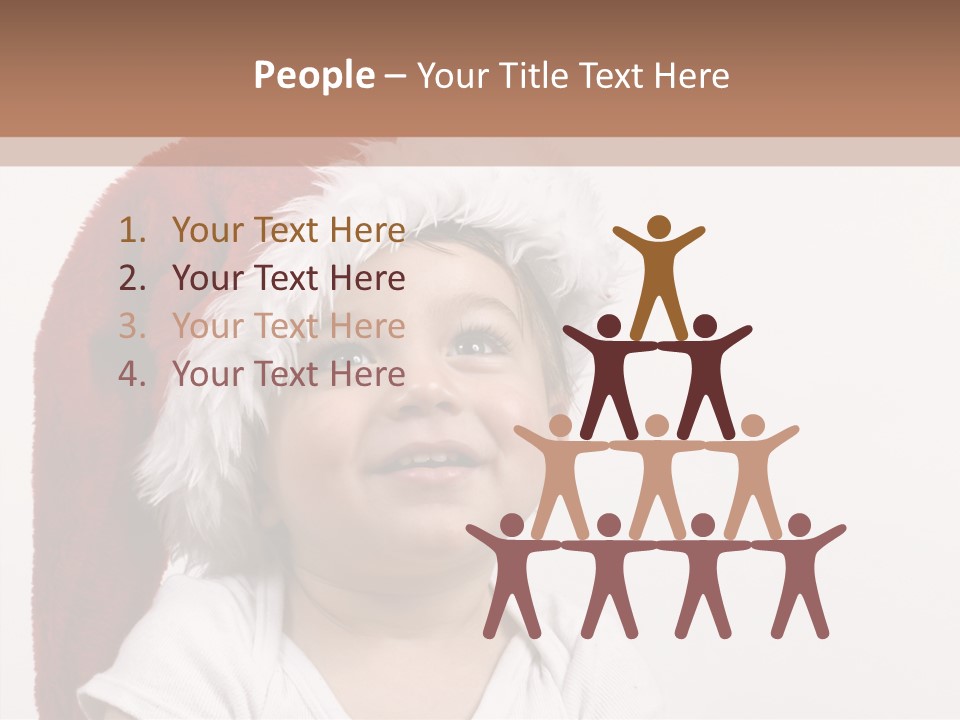 People Seasonal Bubbly PowerPoint Template