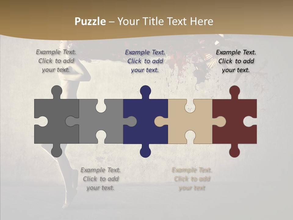 Fashion Color Move PowerPoint Template