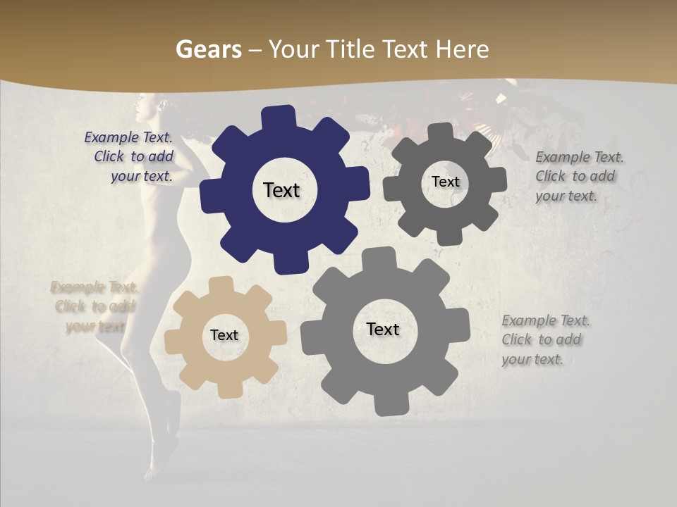 Fashion Color Move PowerPoint Template