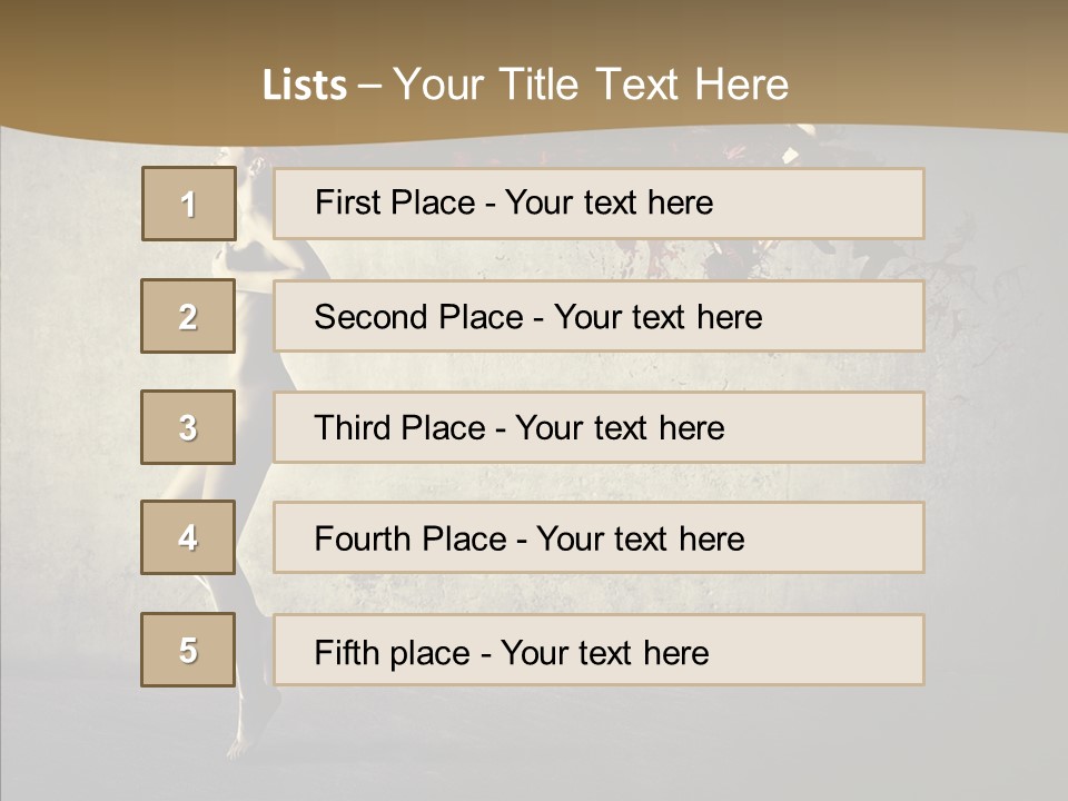 Fashion Color Move PowerPoint Template