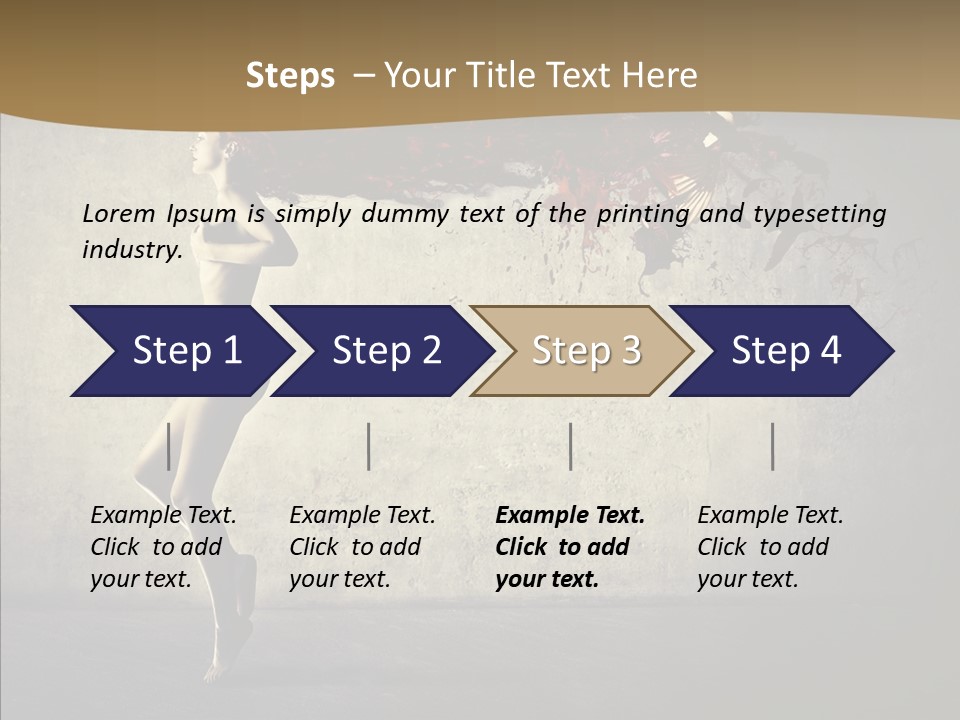 Fashion Color Move PowerPoint Template