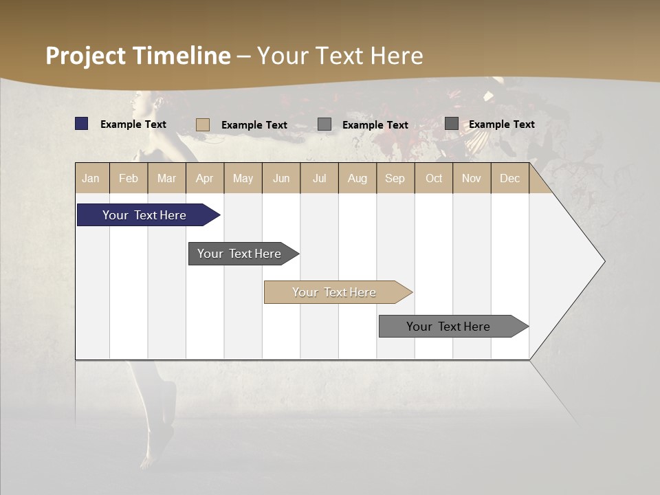 Fashion Color Move PowerPoint Template