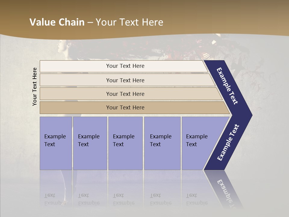 Fashion Color Move PowerPoint Template