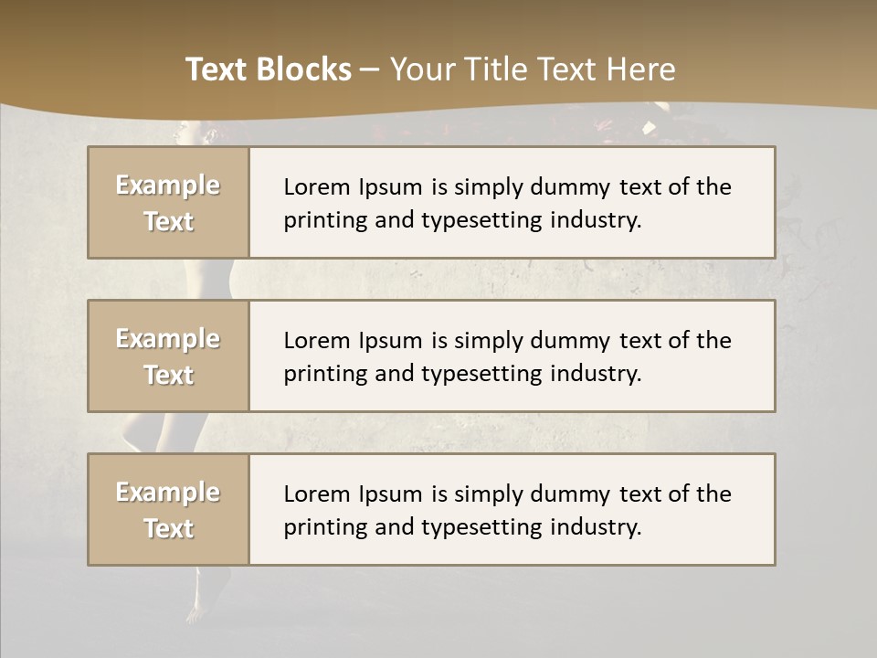 Fashion Color Move PowerPoint Template