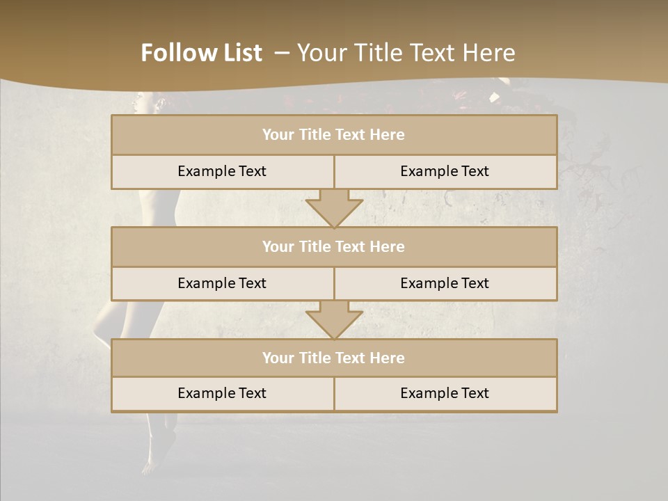 Fashion Color Move PowerPoint Template