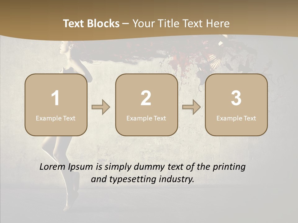 Fashion Color Move PowerPoint Template