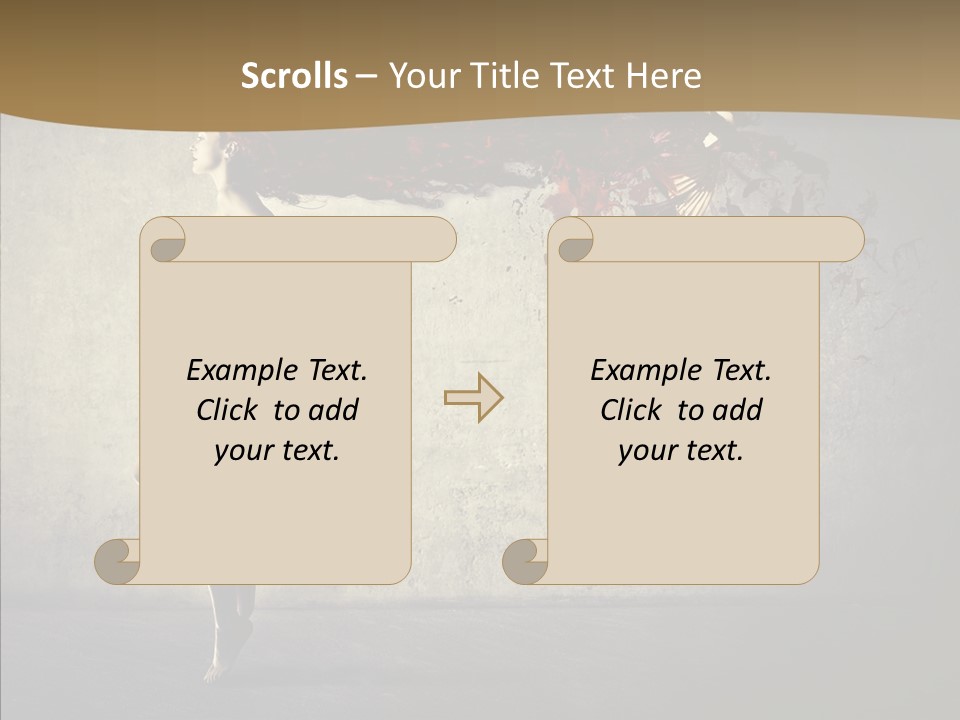 Fashion Color Move PowerPoint Template