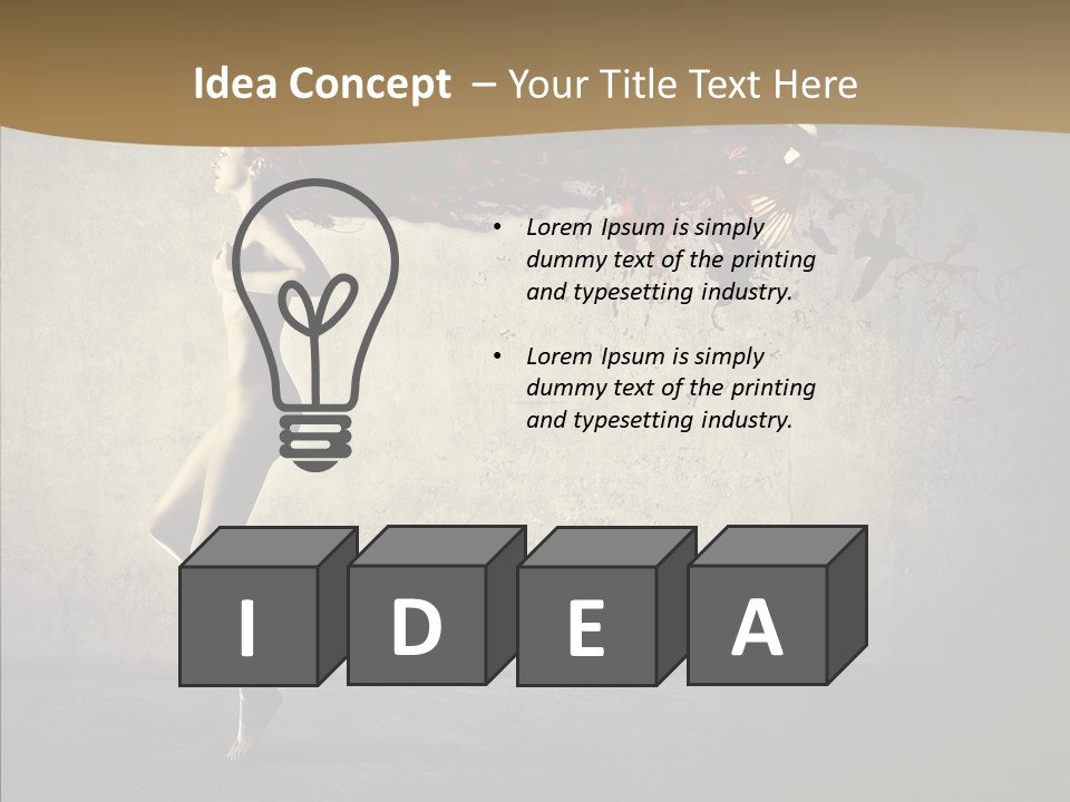 Fashion Color Move PowerPoint Template