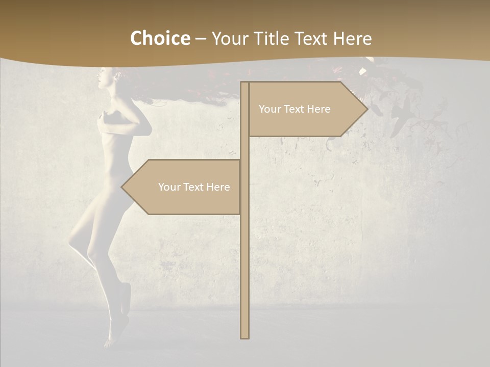 Fashion Color Move PowerPoint Template
