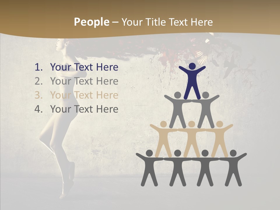 Fashion Color Move PowerPoint Template