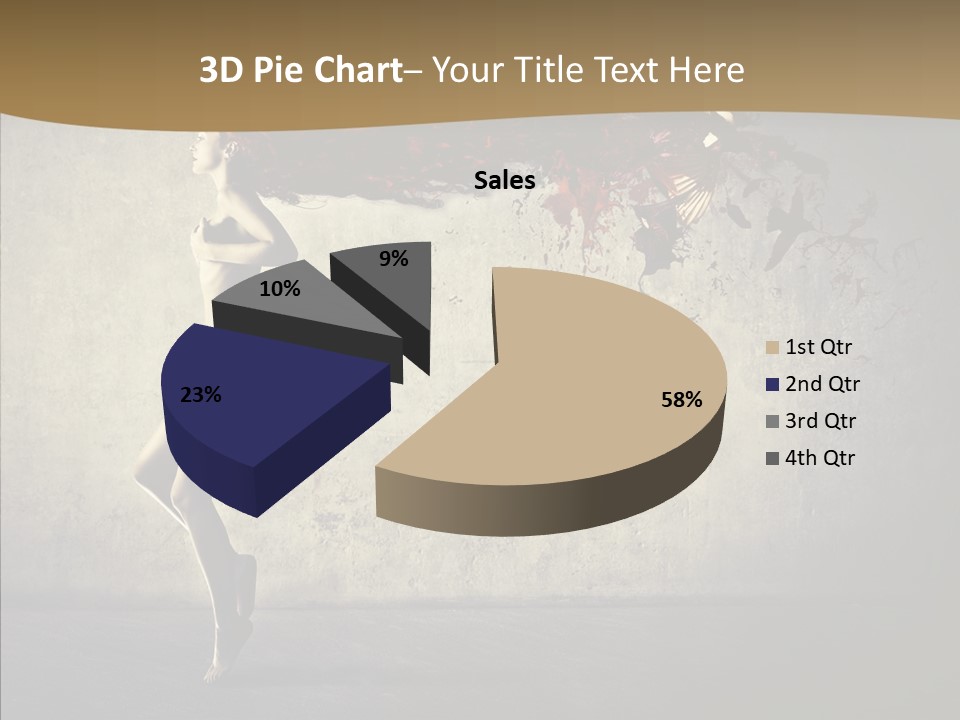 Fashion Color Move PowerPoint Template