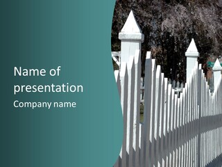 Country Southern Wood PowerPoint Template