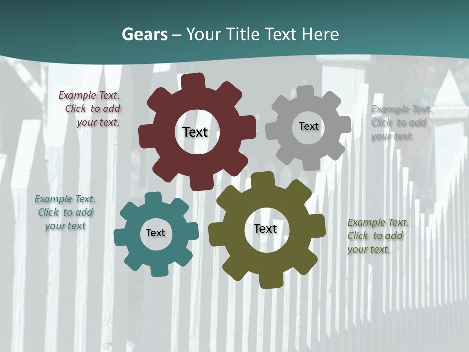 Country Southern Wood PowerPoint Template