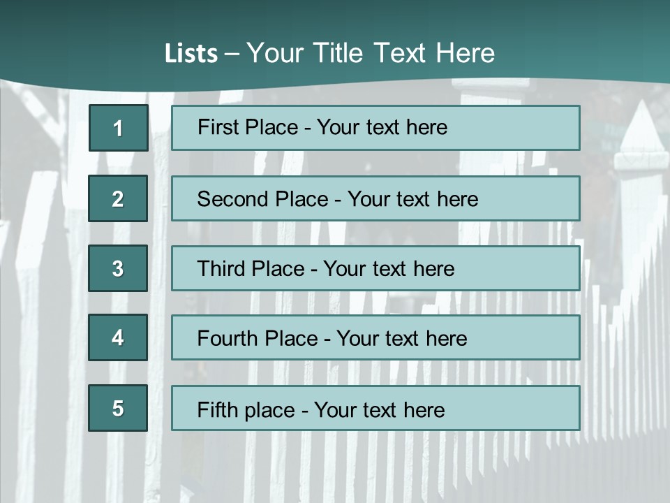Country Southern Wood PowerPoint Template