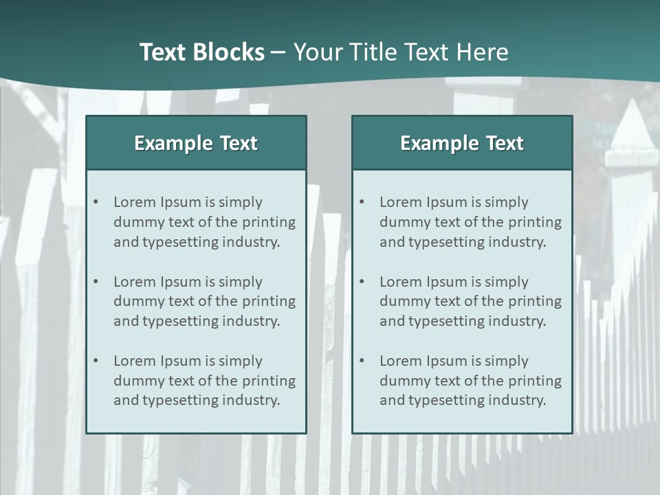 Country Southern Wood PowerPoint Template
