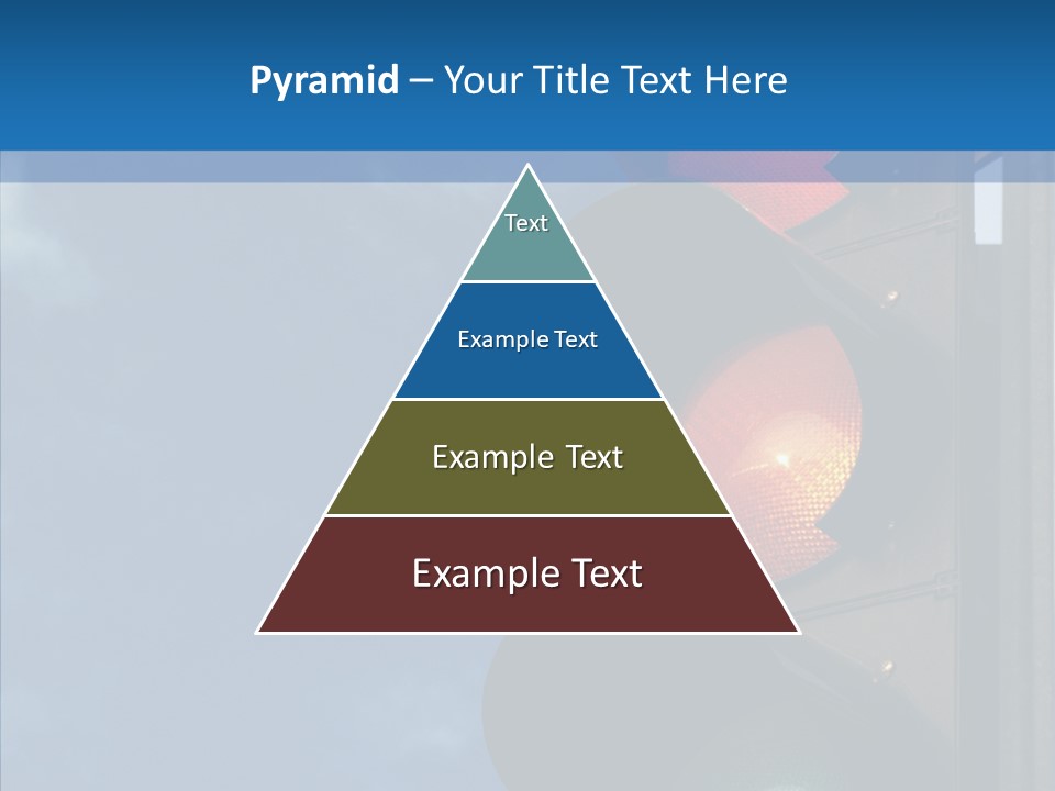 Yellow Cloud Traffic PowerPoint Template