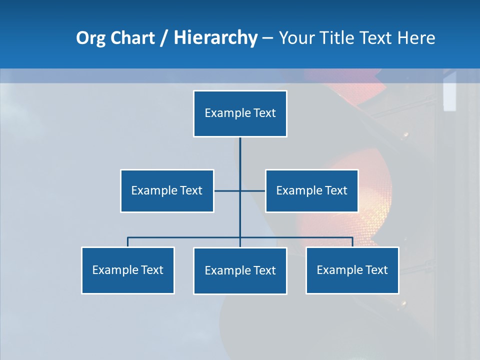 Yellow Cloud Traffic PowerPoint Template