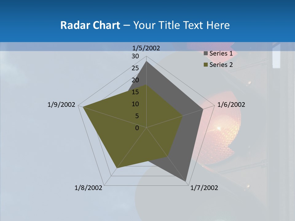 Yellow Cloud Traffic PowerPoint Template