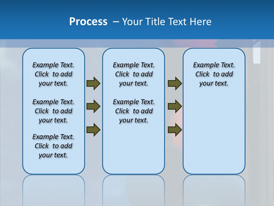 Yellow Cloud Traffic PowerPoint Template