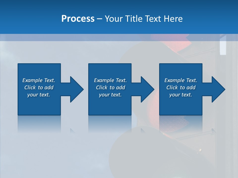 Yellow Cloud Traffic PowerPoint Template