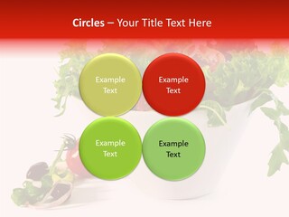 Tomatoes Meal Butterhead PowerPoint Template