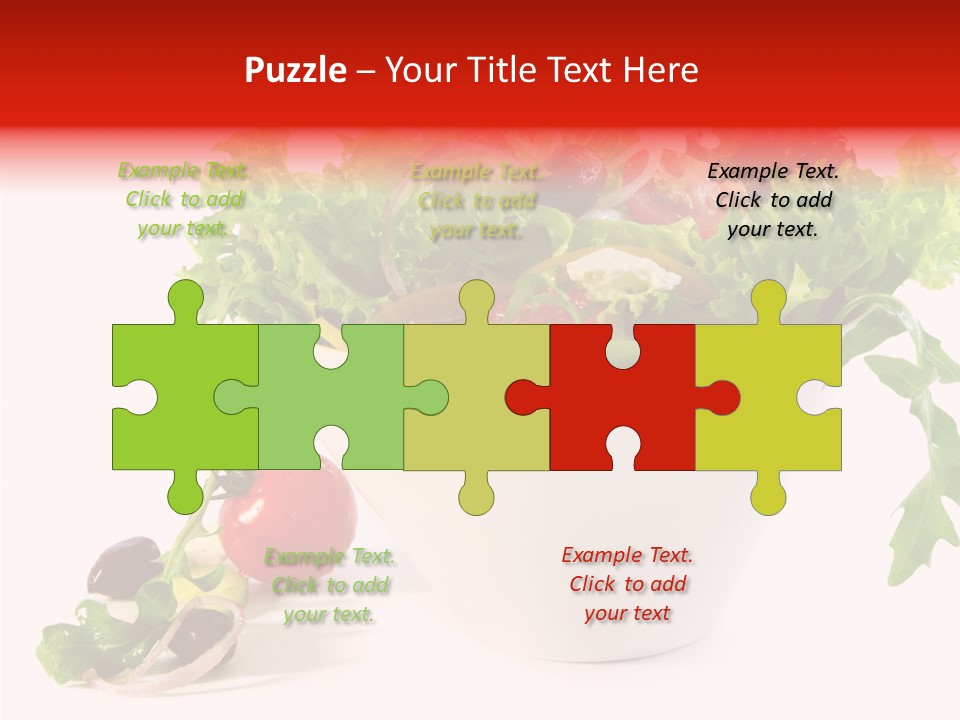 Tomatoes Meal Butterhead PowerPoint Template