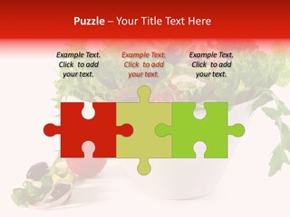 Tomatoes Meal Butterhead PowerPoint Template