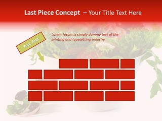 Tomatoes Meal Butterhead PowerPoint Template