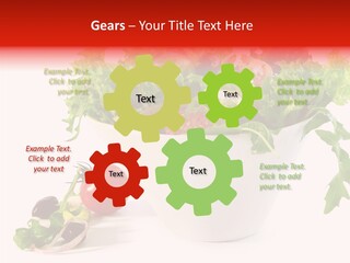 Tomatoes Meal Butterhead PowerPoint Template