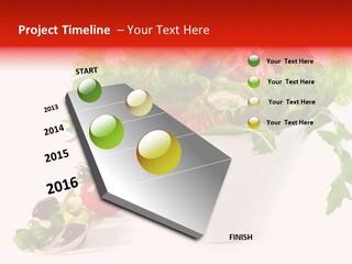 Tomatoes Meal Butterhead PowerPoint Template