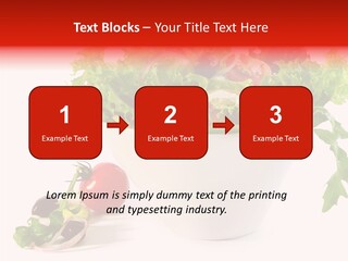 Tomatoes Meal Butterhead PowerPoint Template