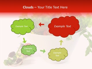 Tomatoes Meal Butterhead PowerPoint Template