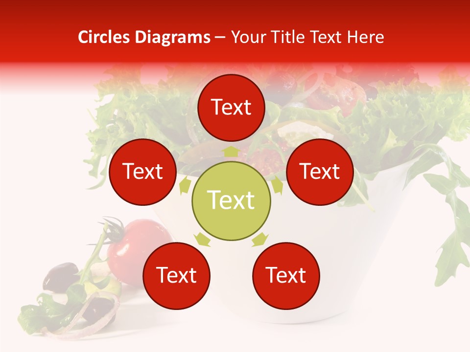 Tomatoes Meal Butterhead PowerPoint Template