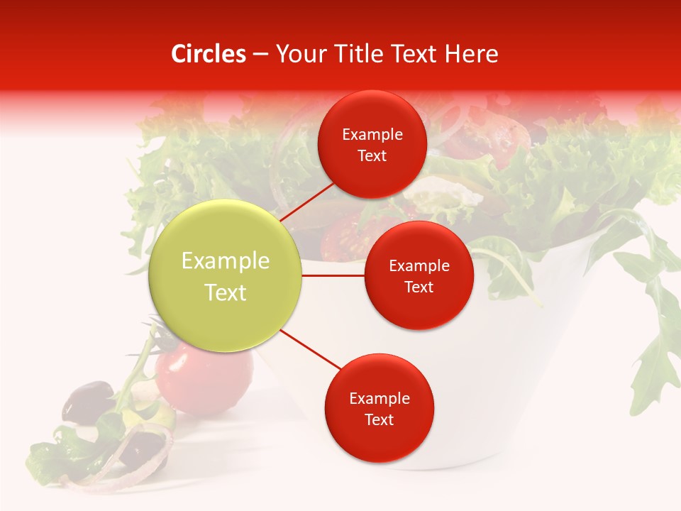 Tomatoes Meal Butterhead PowerPoint Template