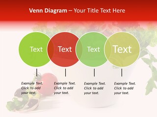 Tomatoes Meal Butterhead PowerPoint Template