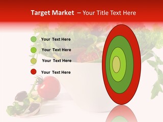 Tomatoes Meal Butterhead PowerPoint Template