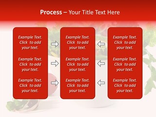 Tomatoes Meal Butterhead PowerPoint Template