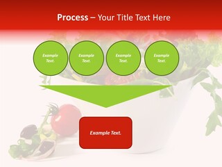 Tomatoes Meal Butterhead PowerPoint Template