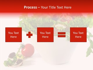Tomatoes Meal Butterhead PowerPoint Template