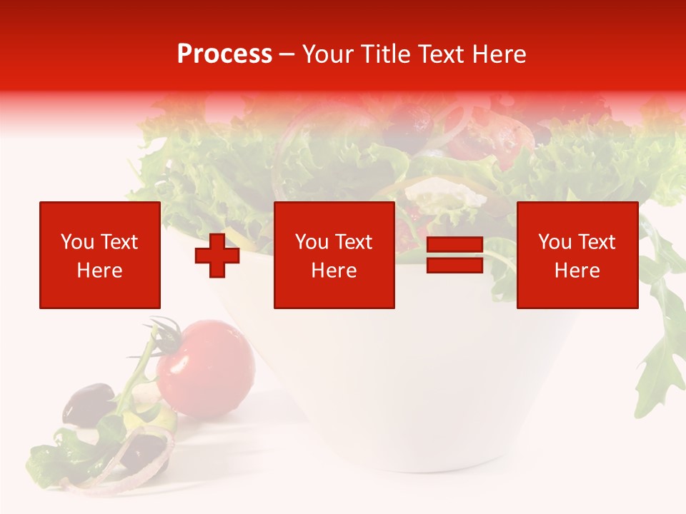 Tomatoes Meal Butterhead PowerPoint Template