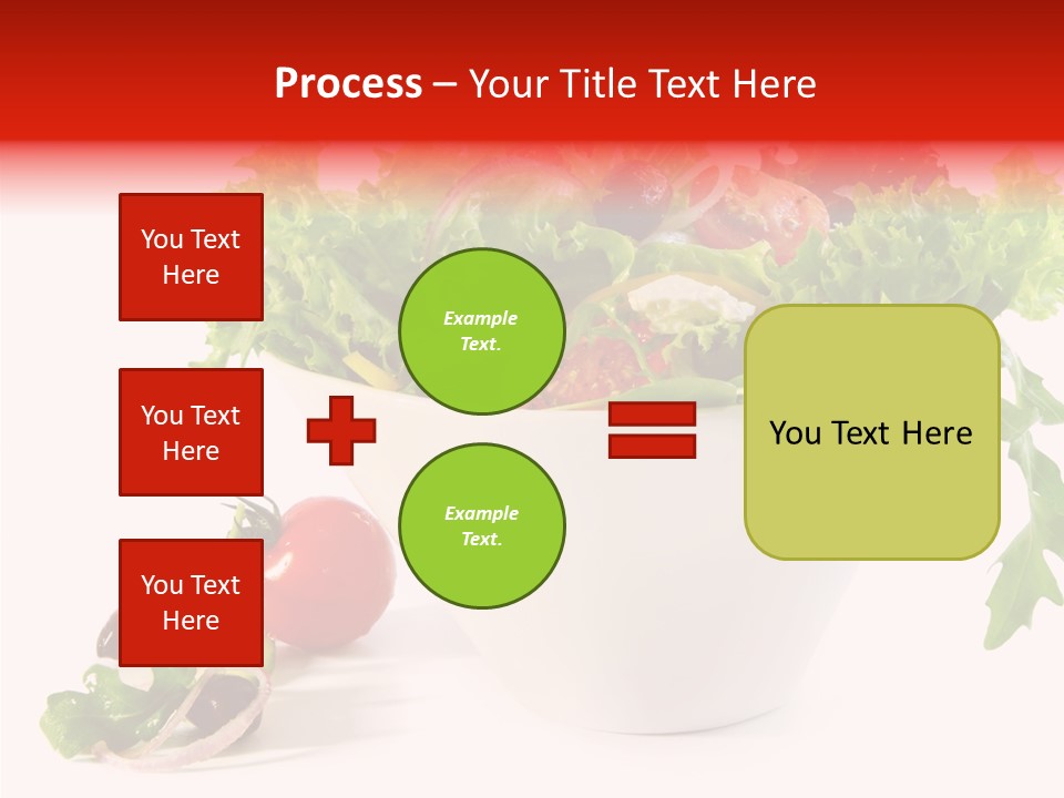 Tomatoes Meal Butterhead PowerPoint Template