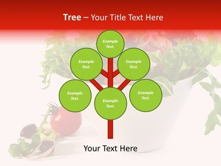 Tomatoes Meal Butterhead PowerPoint Template