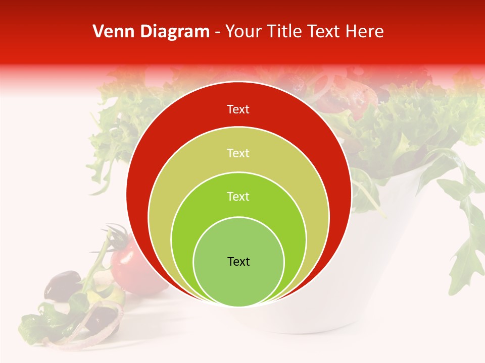 Tomatoes Meal Butterhead PowerPoint Template