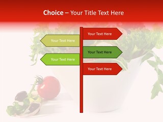 Tomatoes Meal Butterhead PowerPoint Template