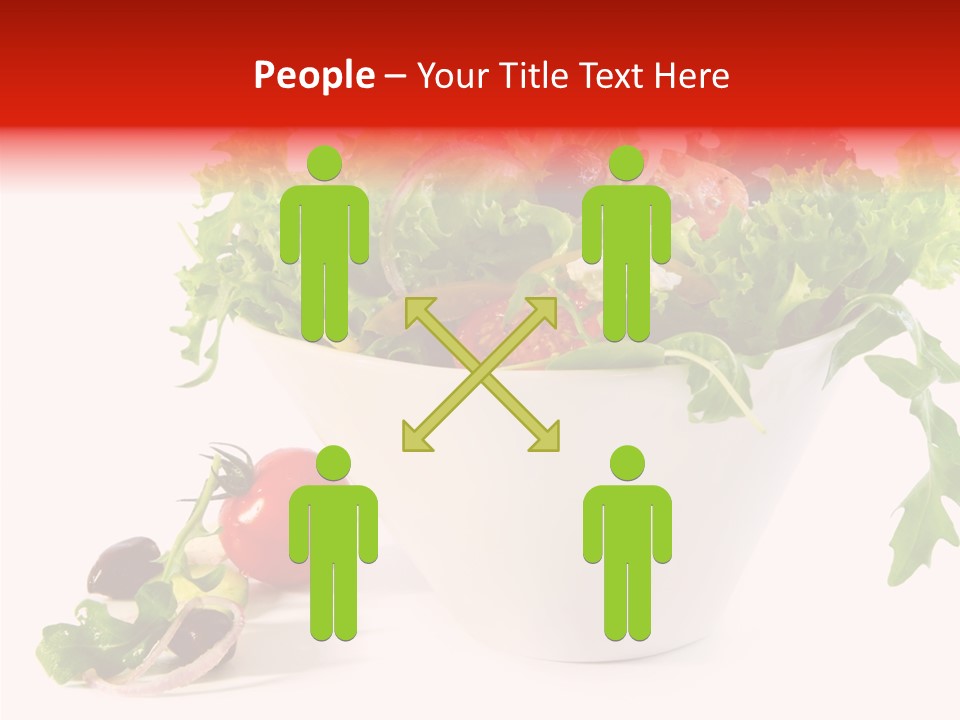 Tomatoes Meal Butterhead PowerPoint Template