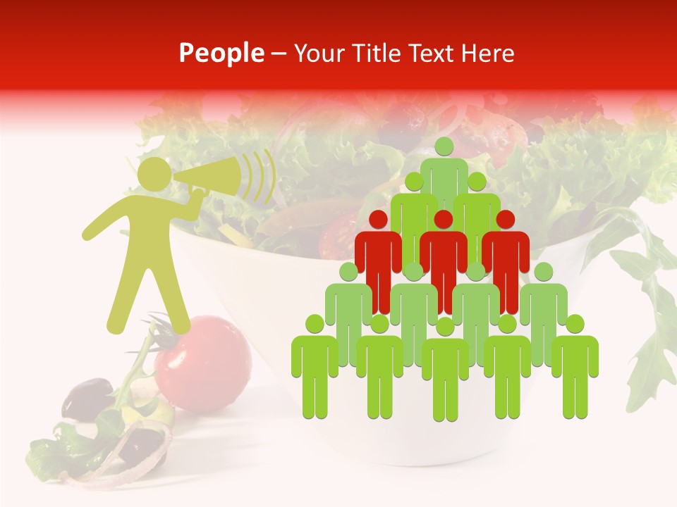 Tomatoes Meal Butterhead PowerPoint Template